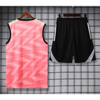 Kit Entraînement Real Madrid Noir & Rose 2025/2026