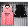 Kit Entraînement Real Madrid Noir & Rose 2025/2026