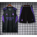 Kit Entraînement Real Madrid Noir & Violet 2025/2026