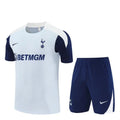 Kit Entraînement Tottenham Blanc 2025/2026 Manches courtes