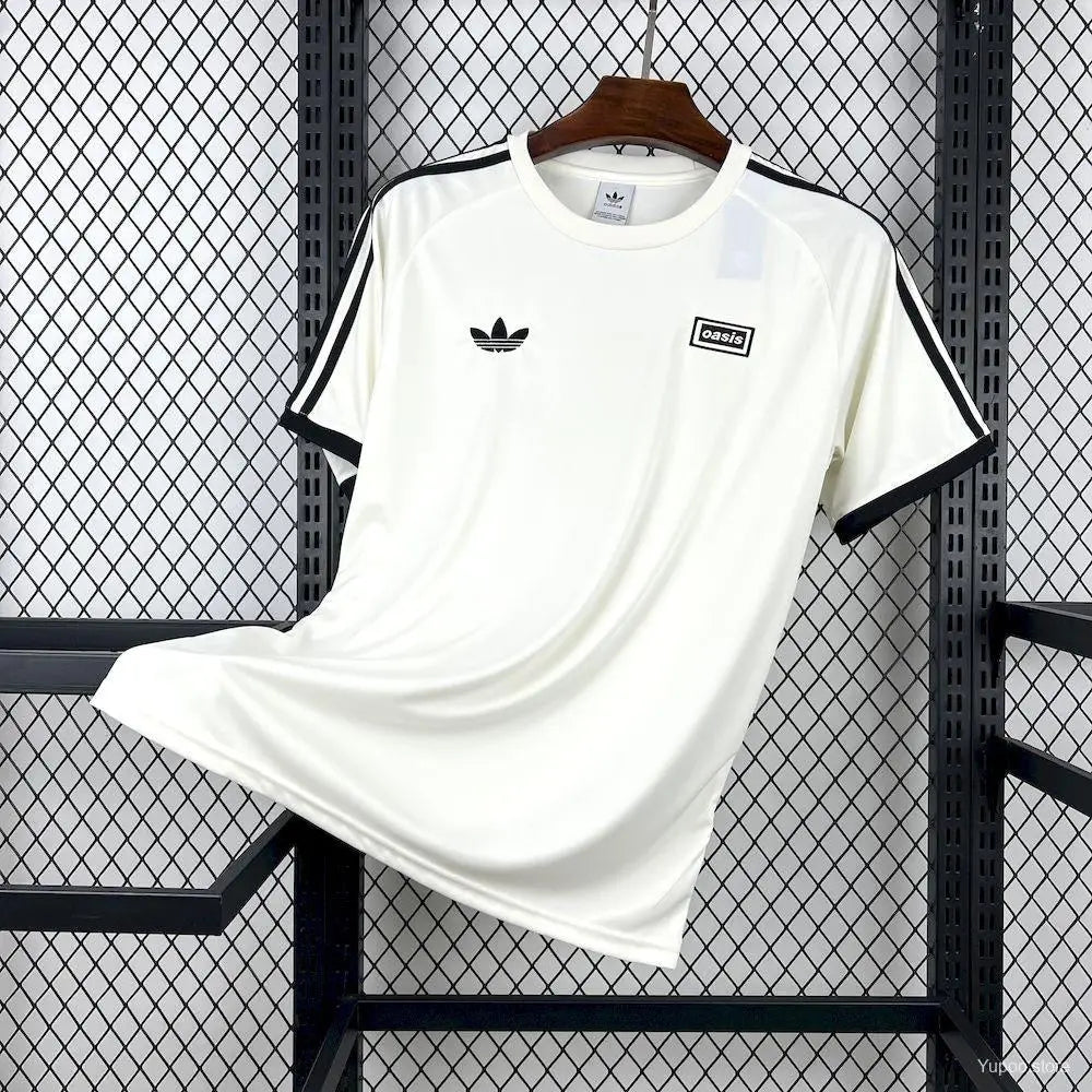 Maillot Adidas Trefoil Blanc Oasis 2026