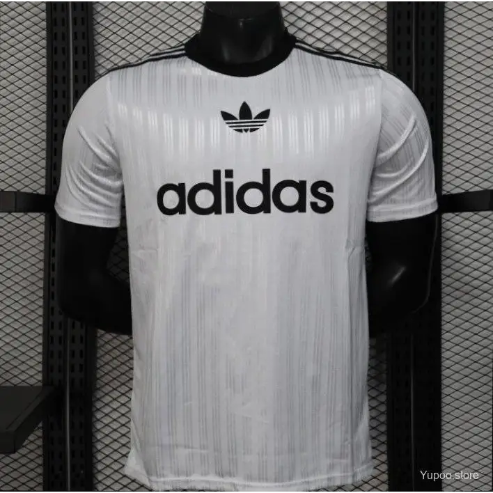 Maillot Adidas Trefoil Blanc Version joueur