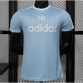 Maillot Adidas Trefoil Bleu Ciel Version joueur