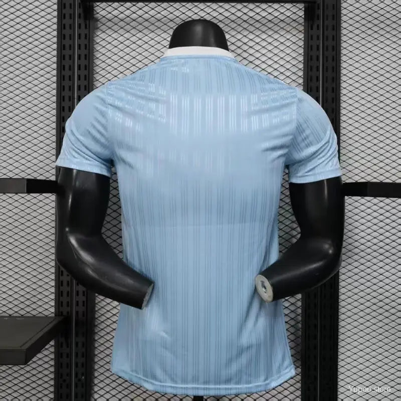 Maillot Adidas Trefoil Bleu Ciel Version joueur