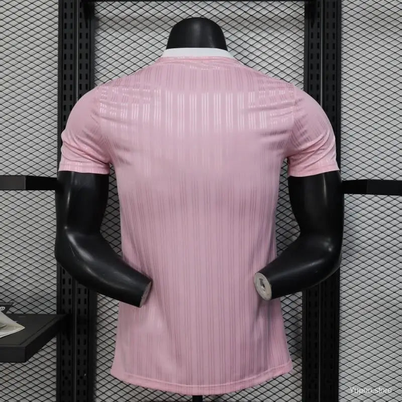 Maillot Adidas Trefoil Rose Clair Version joueur