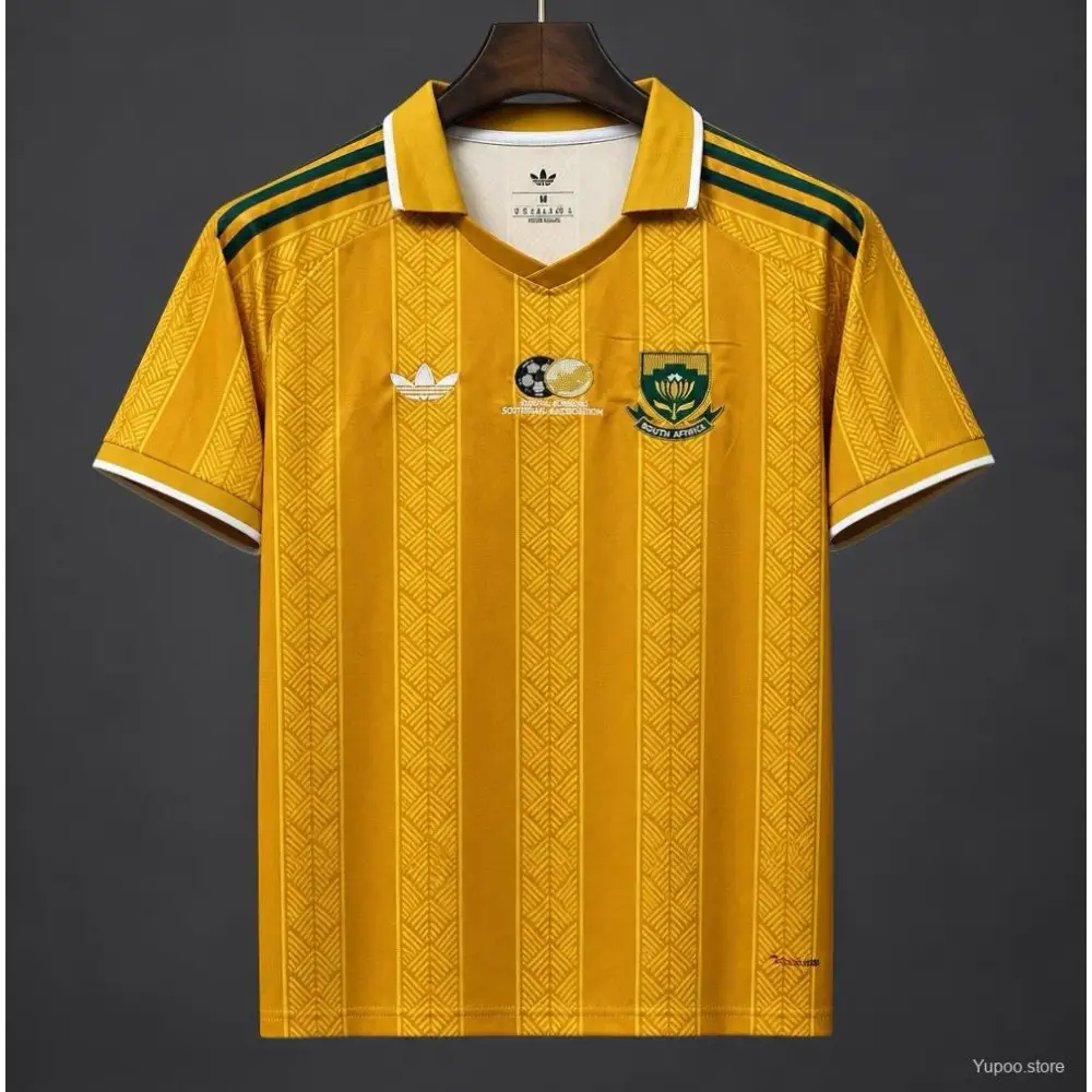 Maillot Afrique du Sud Coupe du Monde 2026 Gold