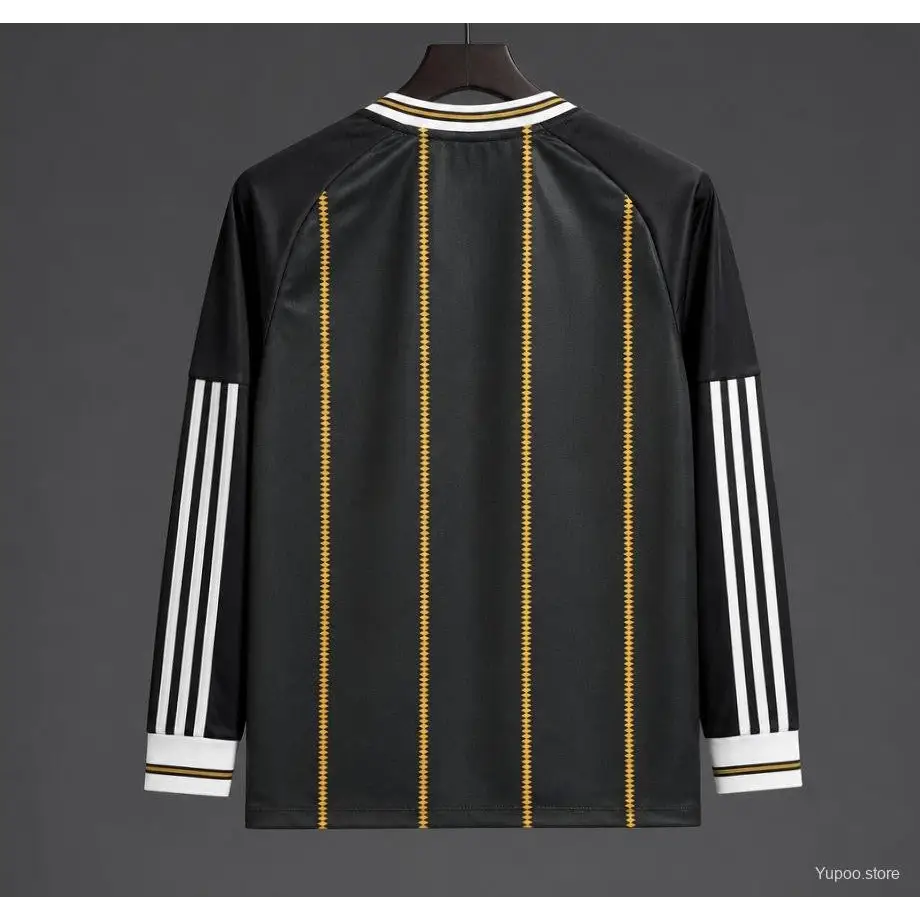 Maillot Allemagne Coupe du Monde 2026 Concept Noir Manches longues