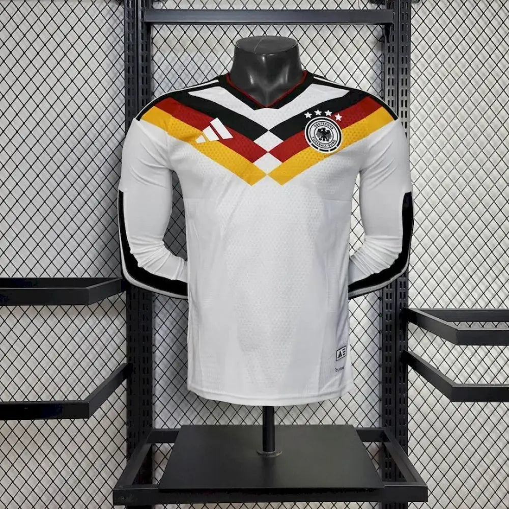 Maillot Allemagne Coupe du monde 2026 Domicile Version Joueur Manches Longues