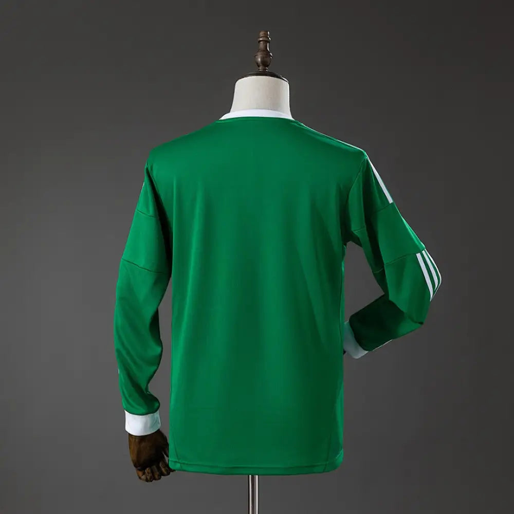 Maillot Allemagne Extérieur Retro 2012 Manches Longues