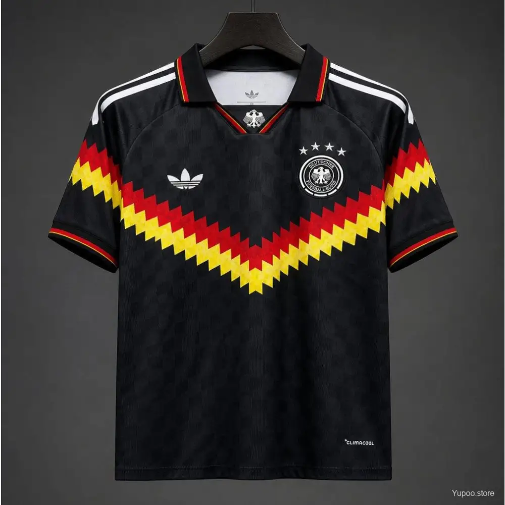 Maillot Allemagne Noir Retro Style 2026