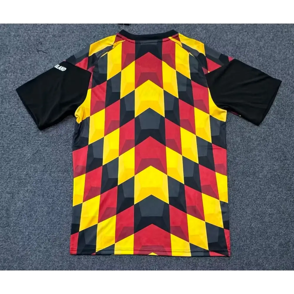 Maillot Allemagne Training noir et jaune Coupe du monde 2026
