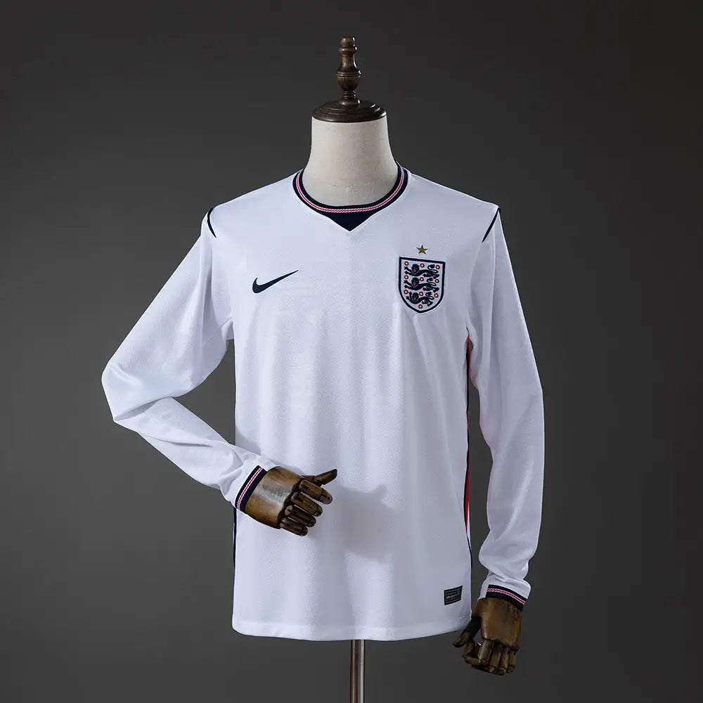Maillot Angleterre Coupe du monde 2026 Domicile Manches longues