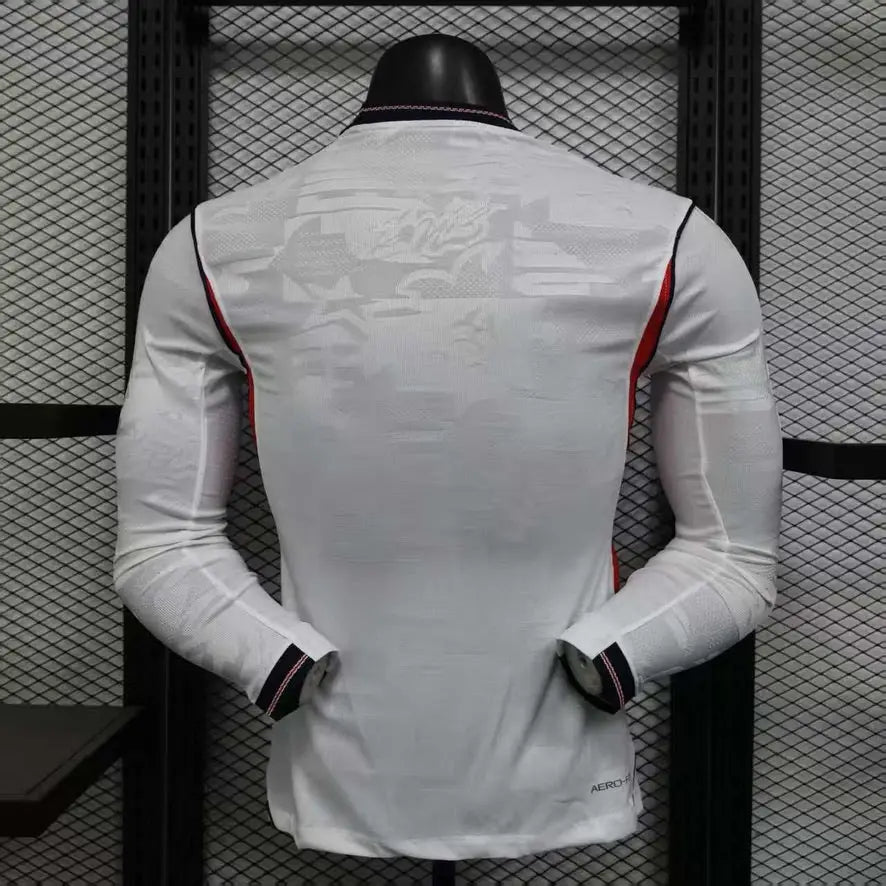 Maillot Angleterre Coupe du monde 2026 Domicile Version joueur manches longues