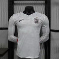 Maillot Angleterre Coupe du monde 2026 Domicile Version joueur manches longues