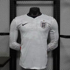 Maillot Angleterre Coupe du monde 2026 Domicile Version joueur manches longues