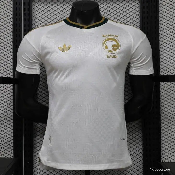 Maillot Arabie Saoudite Coupe du Monde 2026 Extérieur Version joueur