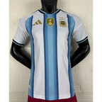 Maillot Argentine Coupe du Monde 2026 Domicile Patch Champions du Monde Version Joueur