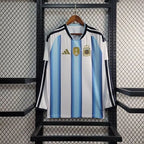 Maillot Argentine Coupe du Monde 2026 Domicile Patch Champions du Monde Manches longues