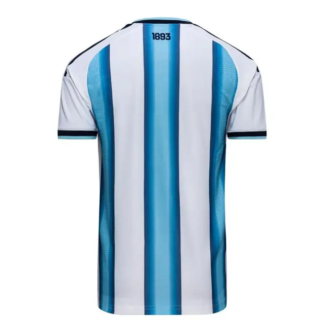 Maillot Argentine Coupe du Monde 2026 Domicile Patch Champions du Monde Version Joueur