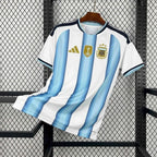 Maillot Argentine Coupe du Monde 2026 Domicile Patch Champions du Monde