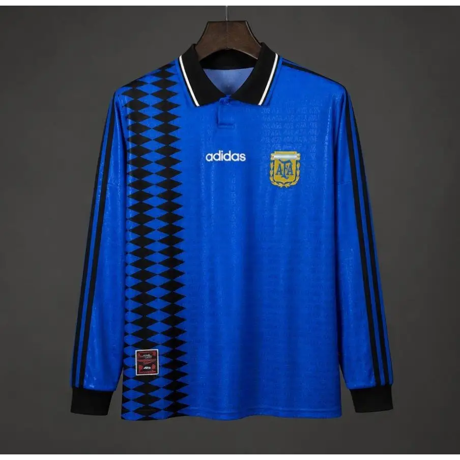 Maillot Argentine Extérieur Retro 1994 Manches Longues