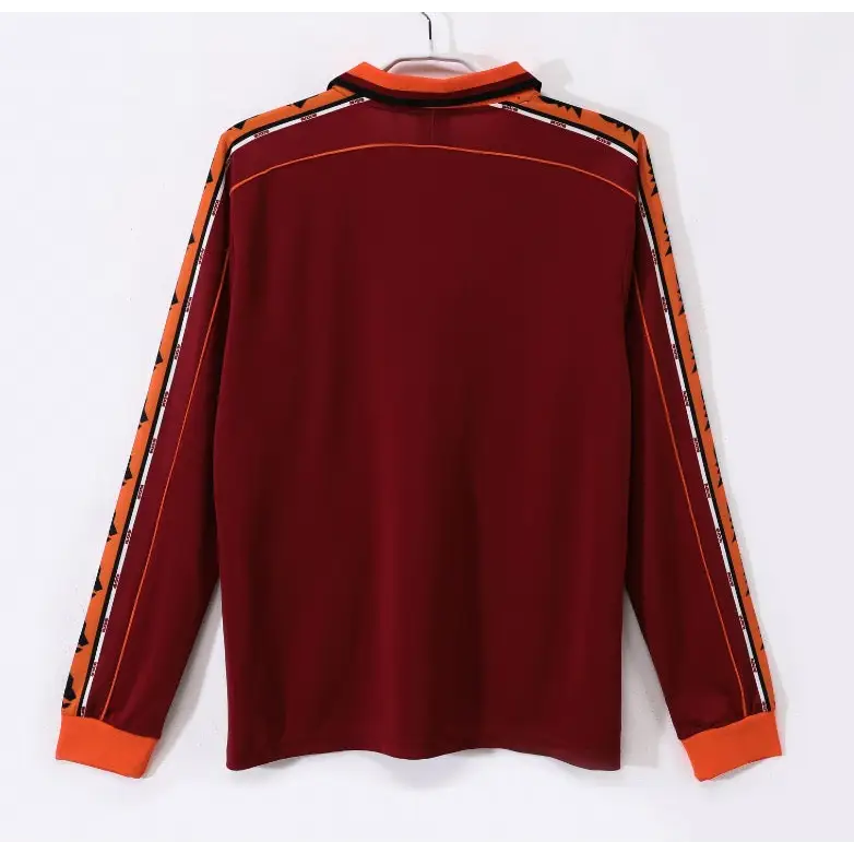 Maillot AS Roma Domicile manches longues Retro 1998/1999