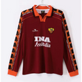 Maillot AS Roma Domicile manches longues Retro 1998/1999