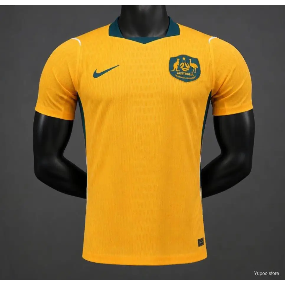 Maillot Australie Coupe du Monde 2026 Domicile Version joueur