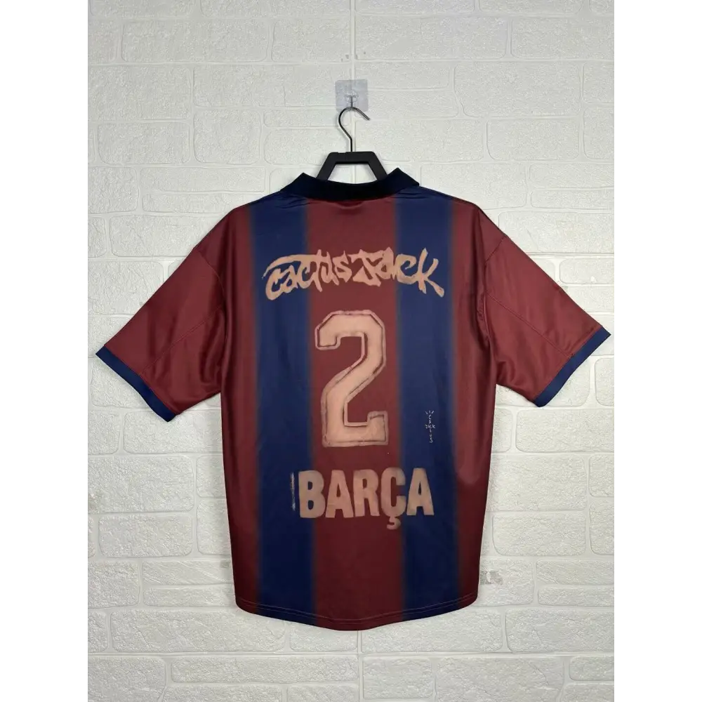 Maillot Barcelone Travis Scott retro
