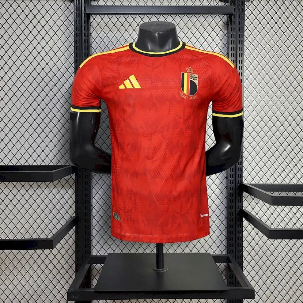 Maillot Belgique Coupe du Monde 2026 Domicile Version Joueur