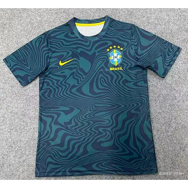 Maillot Bresil Camouflage vert Concept 2025/2026