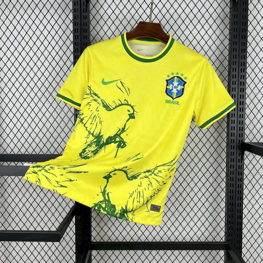 Maillot Brésil Concept 2026 Oiseau jaune