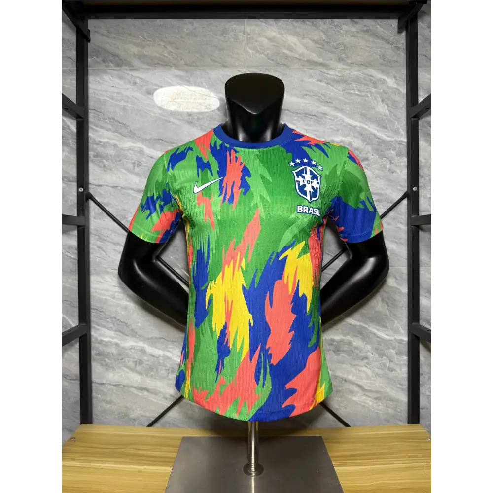 Maillot Brésil Concept camouflage version joueur 2025/2026