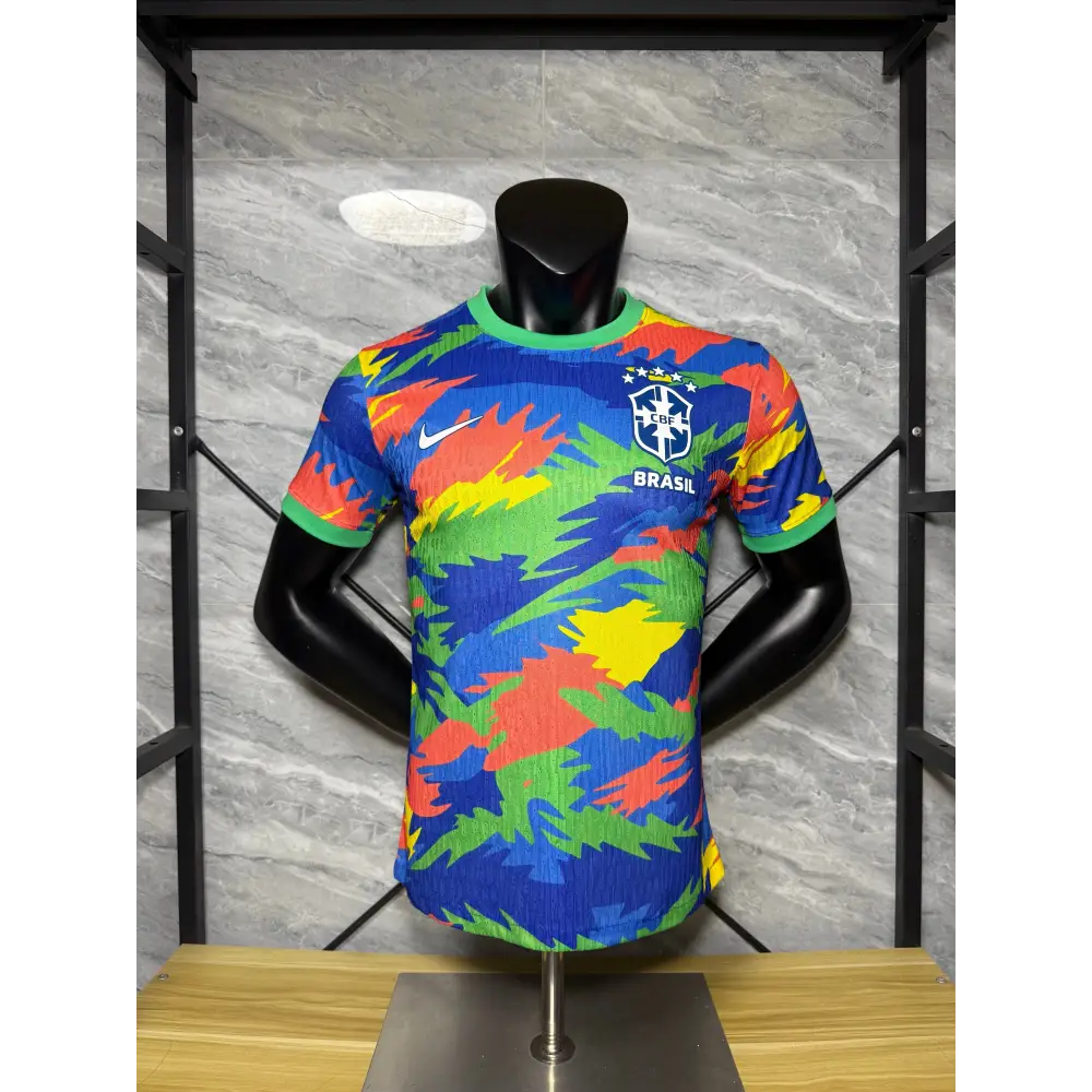 Maillot Brésil Concept fleur version joueur 2025/2026