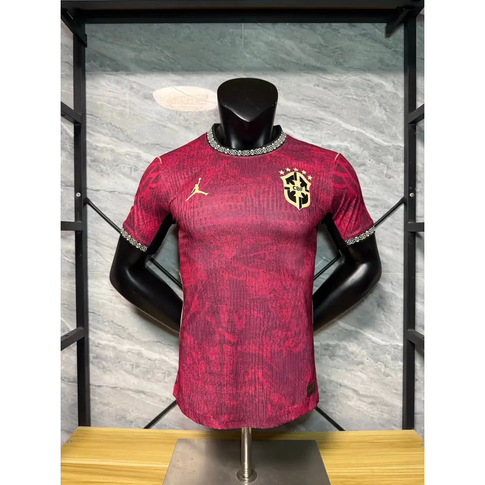 Maillot Brésil Concept Rouge 2025/2026