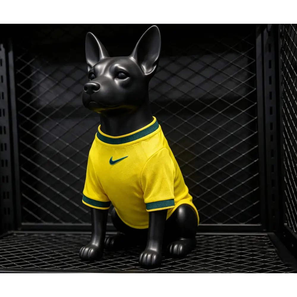 Maillot Bresil Coupe du Monde 2026 pour Chien