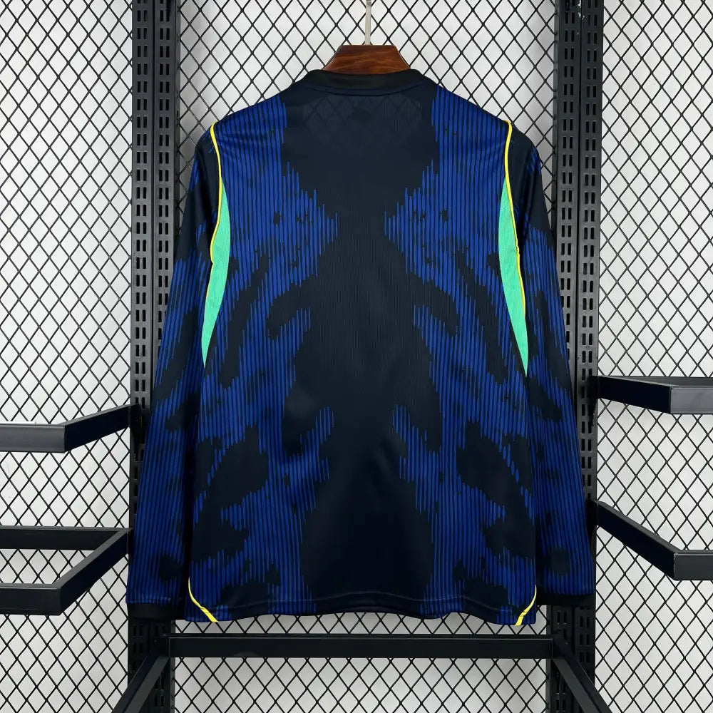 Maillot Brésil Extérieur Manches Longues Coupe du Monde 2026
