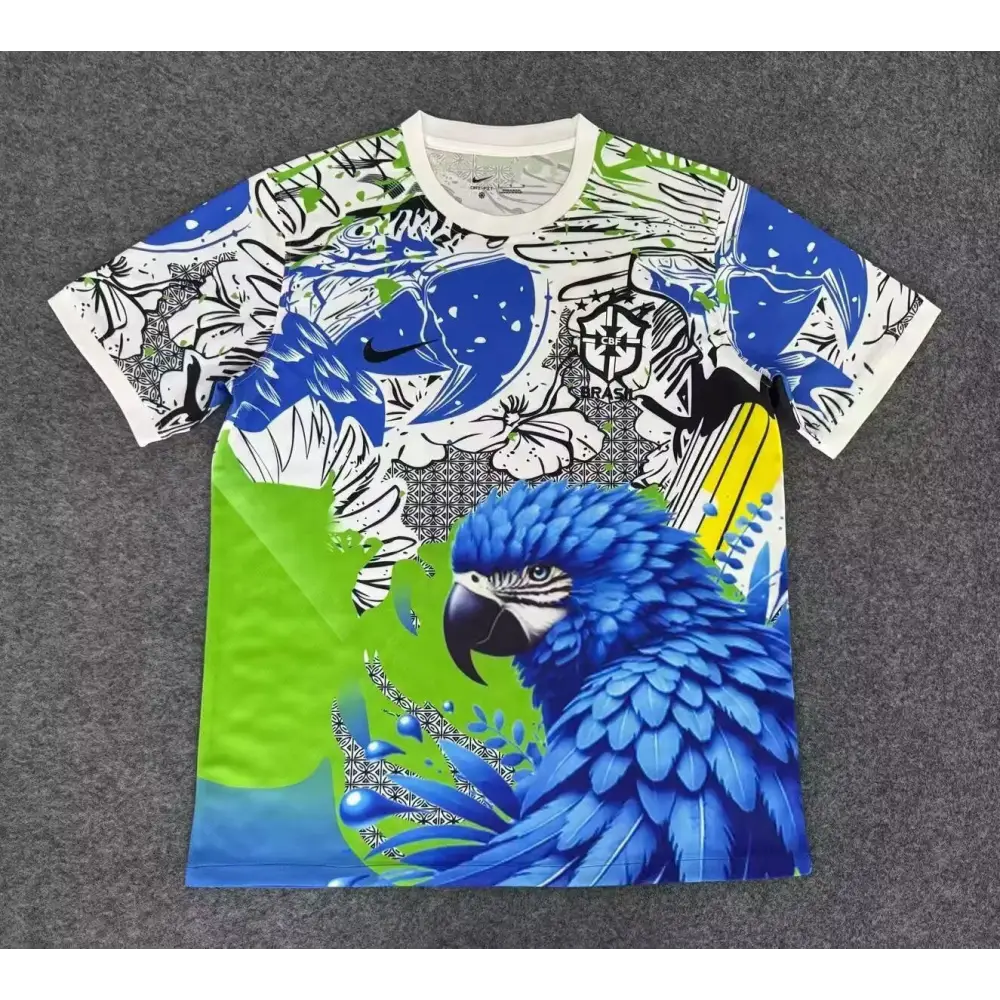 Maillot Brésil Perroquet bleu