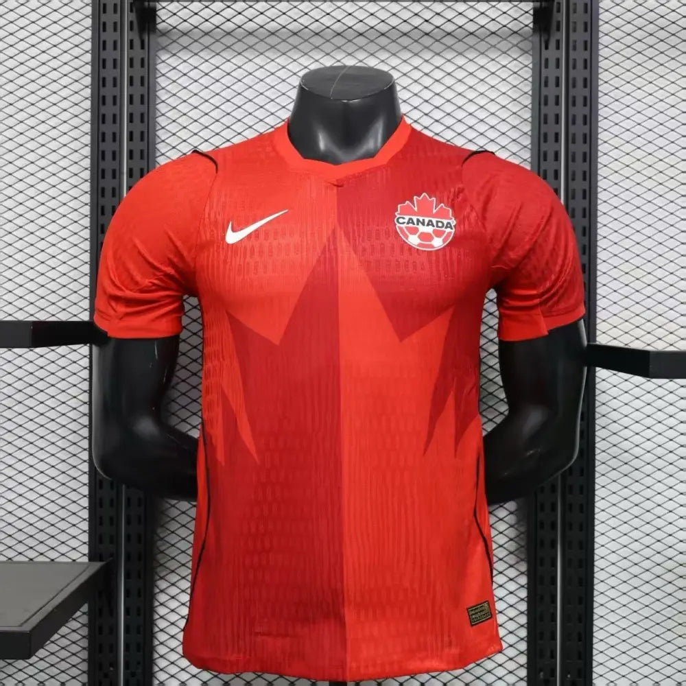 Maillot Canada Domicile version joueur Coupe du Monde 2026