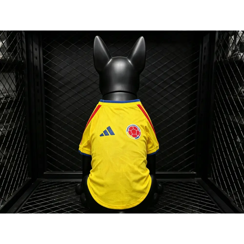 Maillot Colombie Coupe du Monde 2026 pour Chien