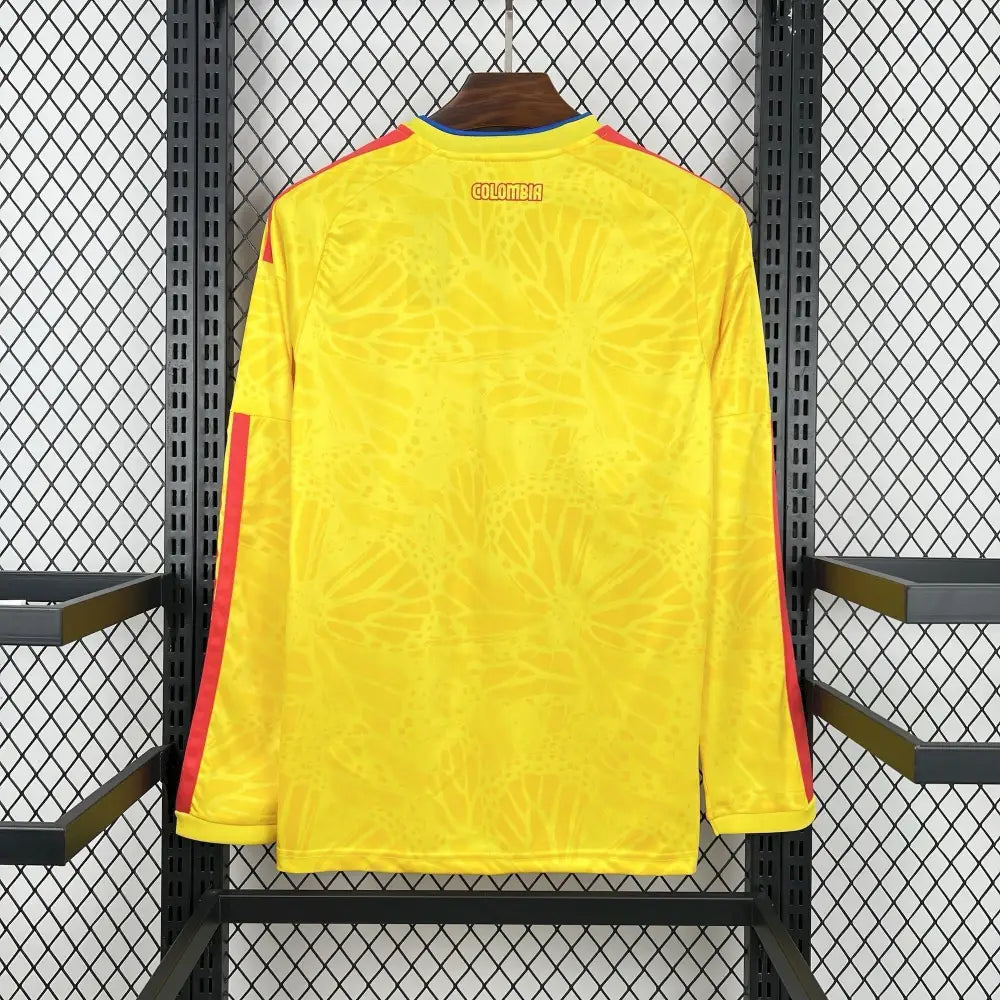Maillot Colombie Domicile manches longues Coupe du Monde 2026