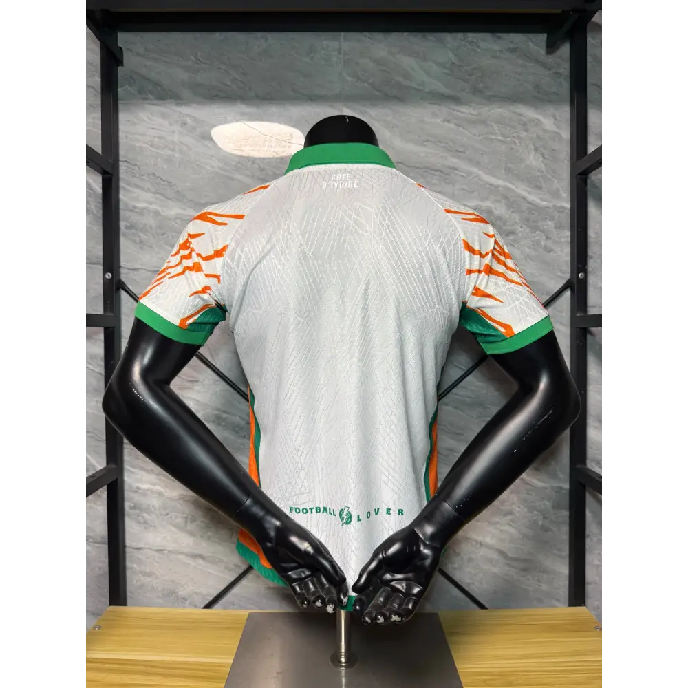 Maillot Cote d'Ivoire Concept Blanc Elephant Version Joueur 2025/2026