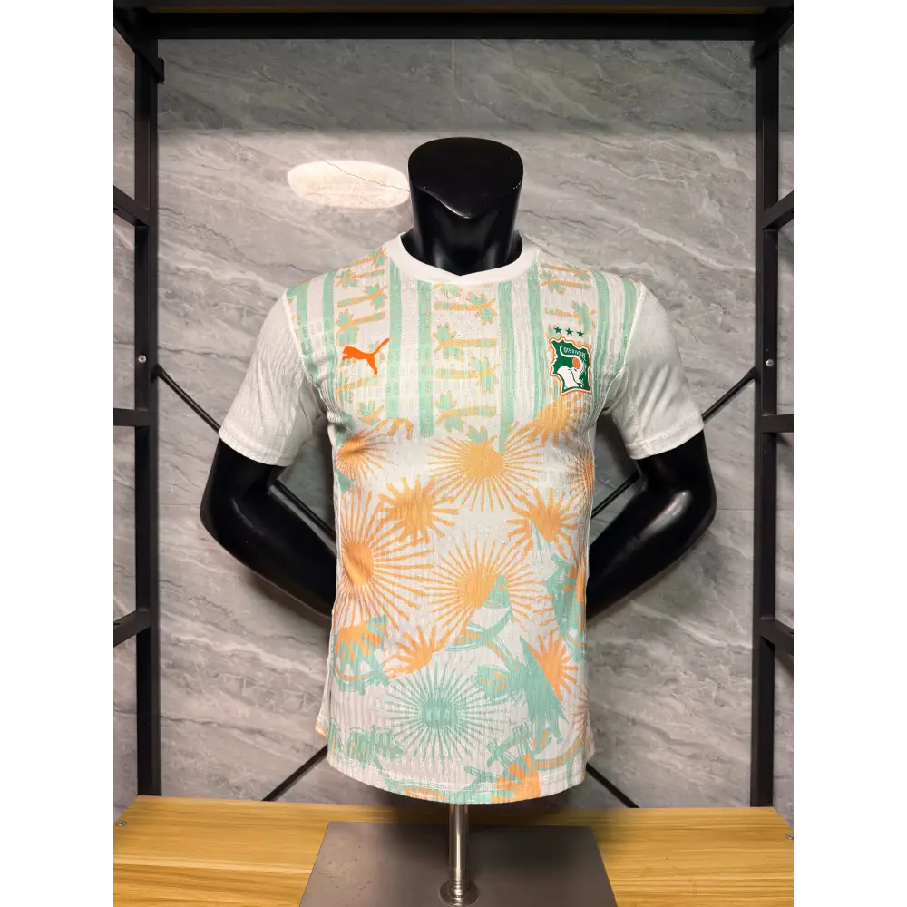 Maillot Cote d'Ivoire Coupe du Monde 2026 Extérieur Version Joueur
