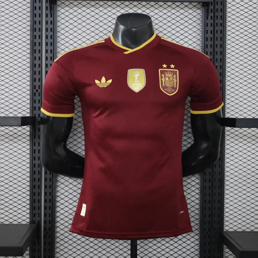 Maillot Espagne Coupe du Monde 2026 Extérieur Concept 2 étoiles Version joueur