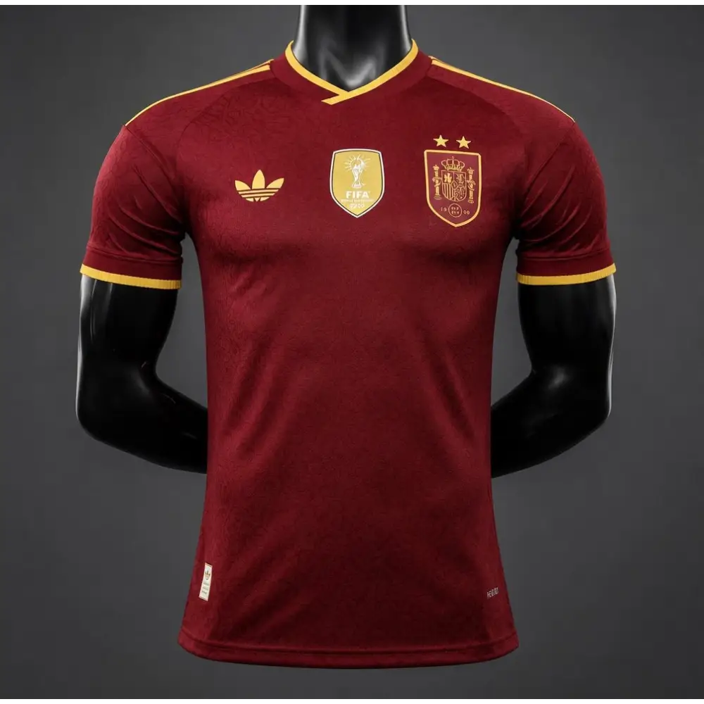 Maillot Espagne Coupe du Monde 2026 Extérieur Concept 2 étoiles Version Joueur