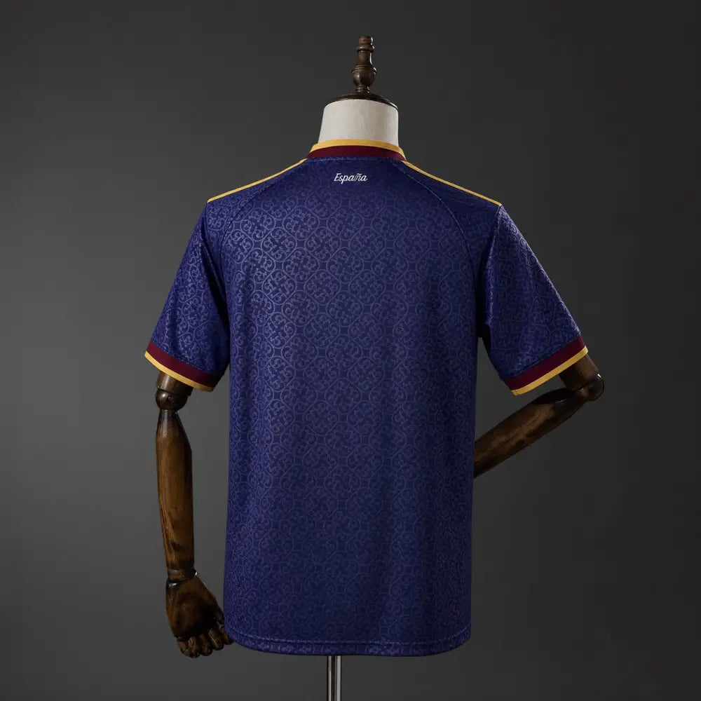 Maillot Espagne Coupe du Monde 2026 Extérieur Concept 2 étoiles Bleu