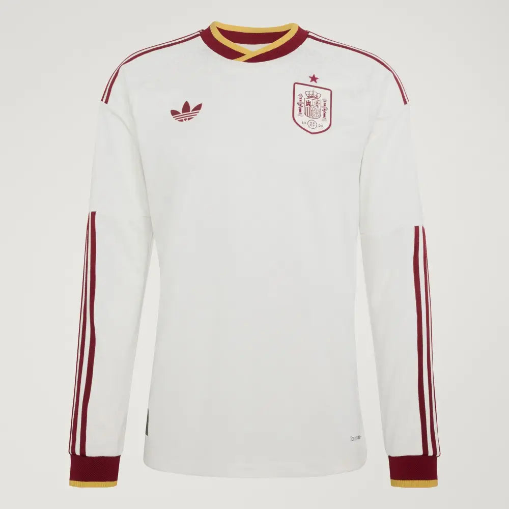 Maillot Espagne Coupe du Monde 2026 Extérieur Manches longues