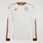 Maillot Espagne Coupe du Monde 2026 Extérieur Manches longues