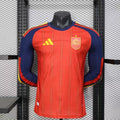 Maillot Espagne Domicile manches longues version joueur Coupe du Monde 2026
