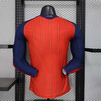 Maillot Espagne Domicile manches longues version joueur Coupe du Monde 2026